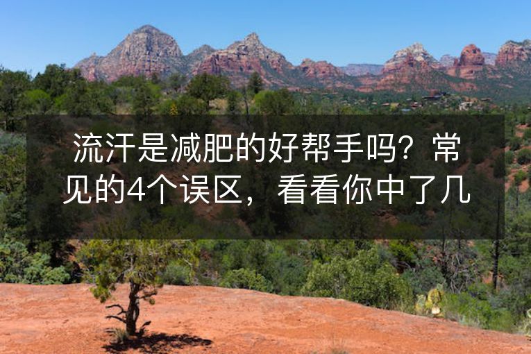 流汗是减肥的好帮手吗?常见的4个误区,看看你中了几个 流汗是减肥的好帮手吗?常见的4个误区,看看你中了几个