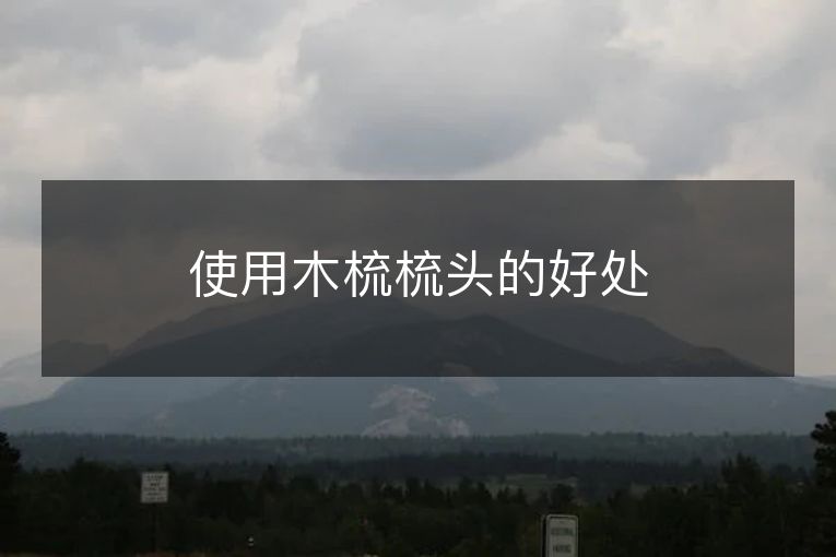 使用木梳梳头的好处 使用木梳梳头的好处